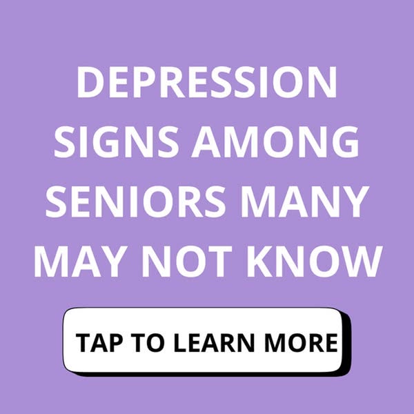 Depression Signs Among Seniors